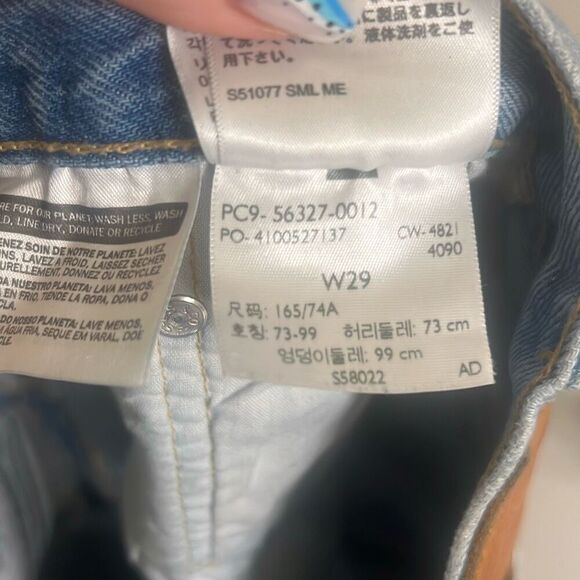 ✨Levi's® Premium 501® ORIGINAL FIT HIGH RISE WOMEN'S SZ 29 SHORTS✨ - Picture 13 of 15